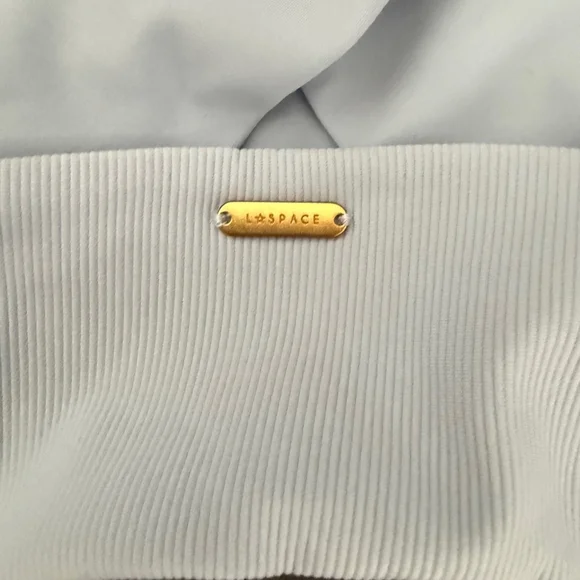 Women's L*SPACE Active Mercer Bra Top Size S Blue $99 MSRP - Picture 6 of 9